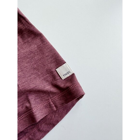 VUORI Lux Performance Heather Purple Full Length Racerback Tank, Size M - Picture 8 of 11